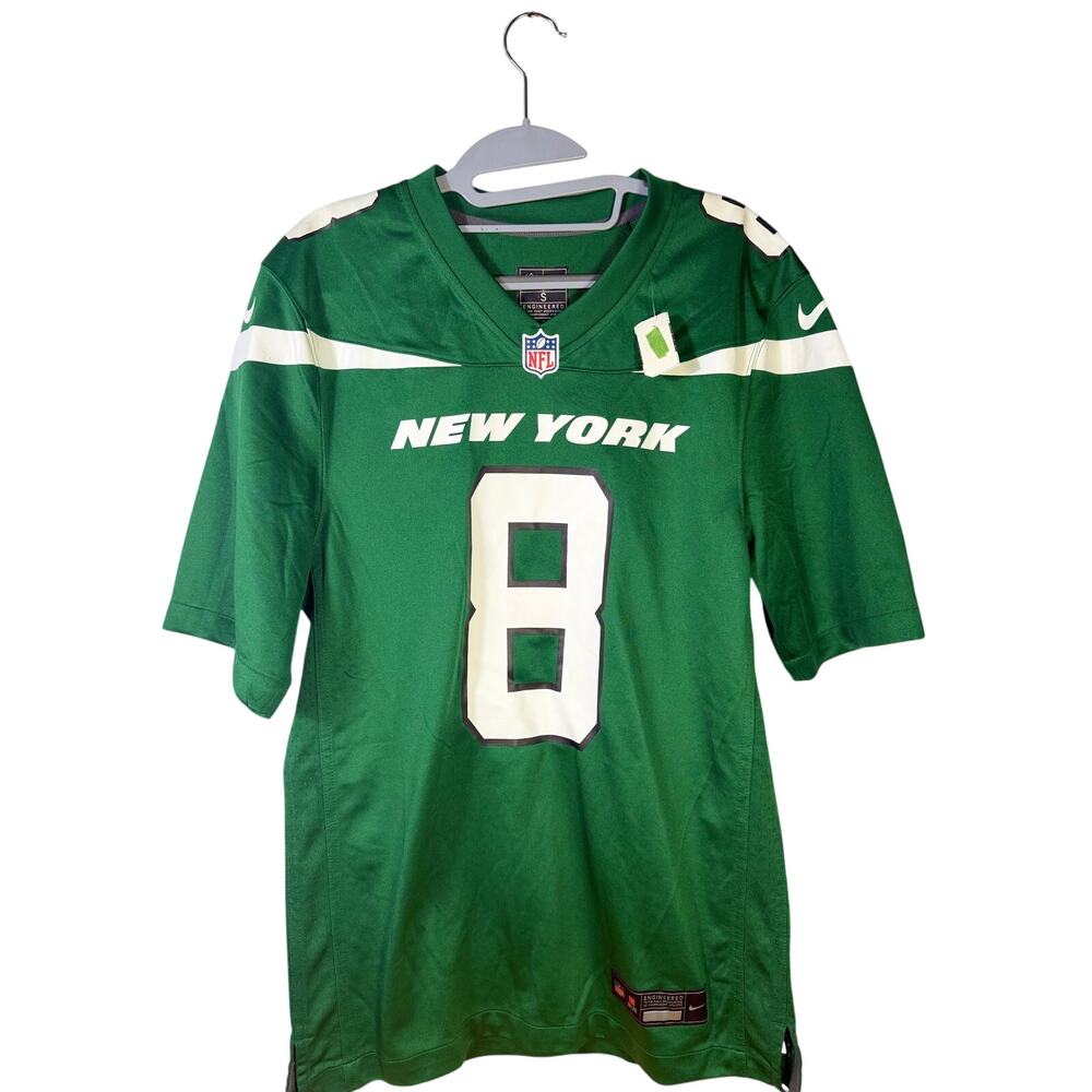 Nike New York Jets Aaron Rodgers #8 Football Jersey Men's Small Green NWT